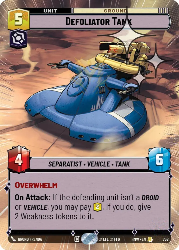 Defoliator Tank