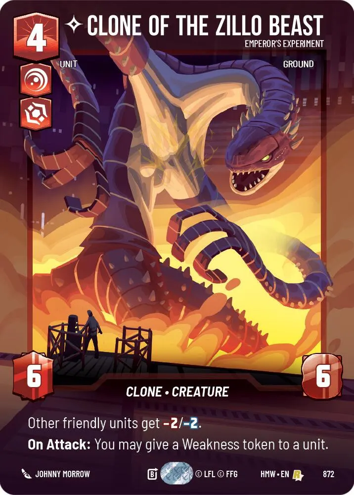 Clone of the Zillo Beast - Emperor's Experiment