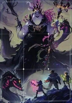 Ursula - Sea Witch Queen Puzzle Insert Set
