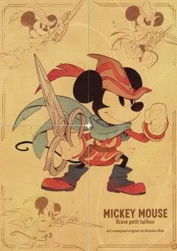 Mickey Mouse - Brave Little Tailor Puzzle Insert