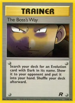 The Boss's Way