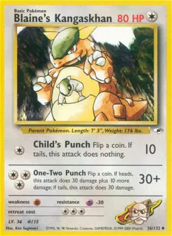 Blaine's Kangaskhan