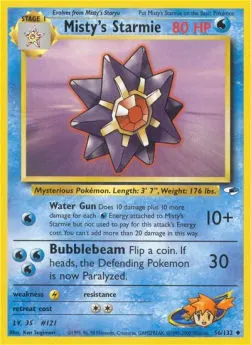 Misty's Starmie Lv.35