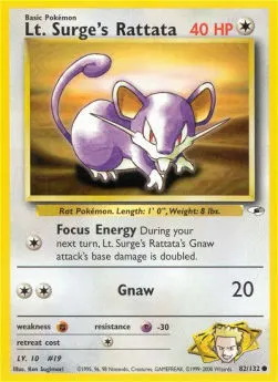 Lt. Surge's Rattata