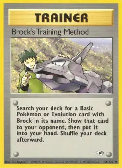 Brock's Training Method