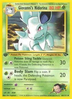 Giovanni's Nidorina