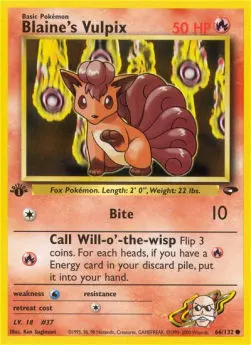 Blaine's Vulpix