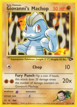 Giovanni's Machop