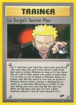Lt. Surge's Secret Plan