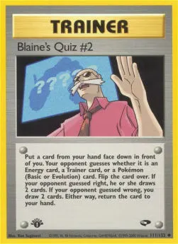 Blaine's Quiz #2