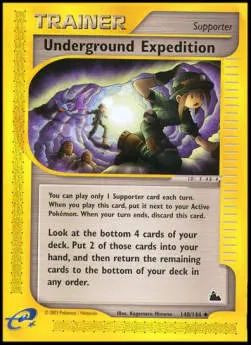 Underground expedition