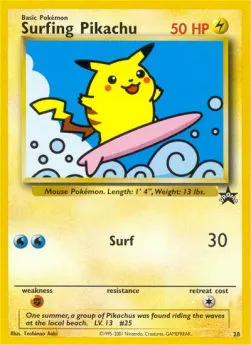 Surfing Pikachu