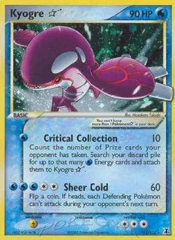 Kyogre ☆ Gold Star