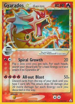 Gyarados ☆ δ Delta Species