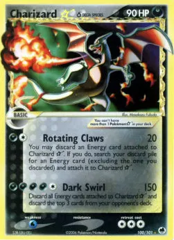 Charizard ☆ Gold Star δ Delta Species