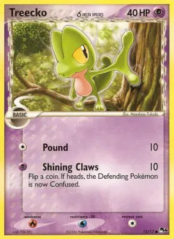 Treecko δ Delta Species