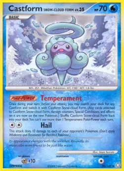 Castform Snow-Cloud Form Lv.35