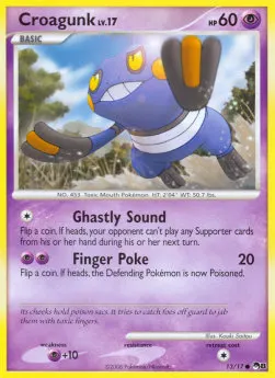 Croagunk Lv.17