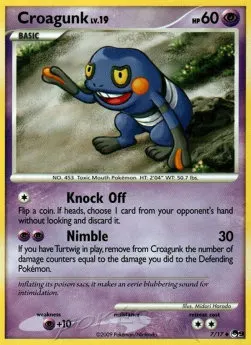 Croagunk Lv.19