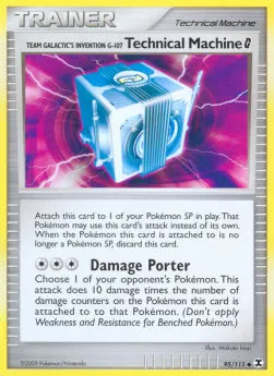 Team Galactic's Invention G-1Ultra Rare | 07 Technical Machine G