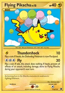 Flying Pikachu Lv.12