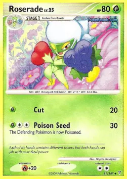 Roserade Lv.25