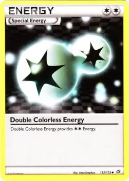 Double Colorless Energy