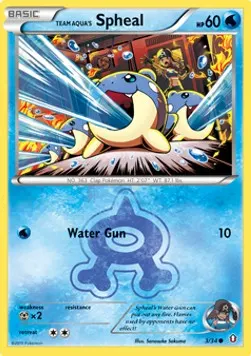 Team Aqua's Spheal