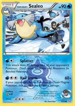Team Aqua's Sealeo