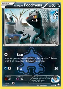 Team Aqua's Poochyena