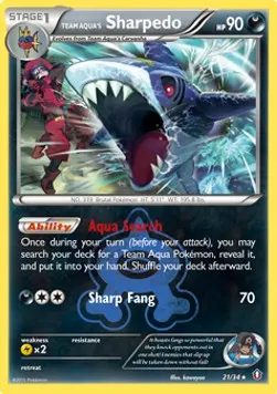 Team Aqua's Sharpedo