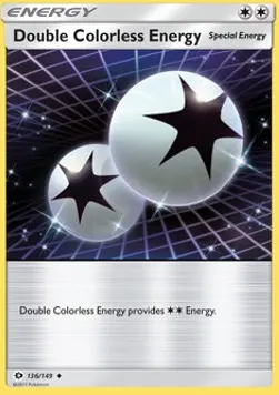 Double Colorless Energy