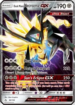 Dusk Mane Necrozma GX