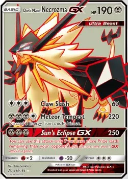 Dusk Mane Necrozma GX