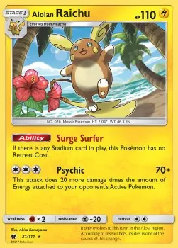 Alolan Raichu
