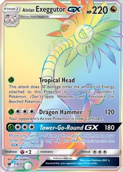 Alolan exeggutor GX
