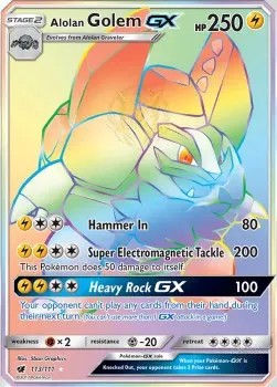Alolan Golem GX