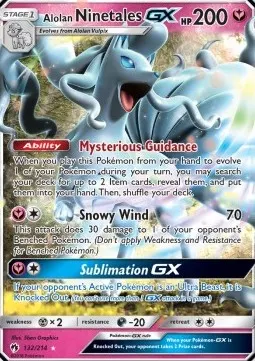 Alolan Ninetales GX