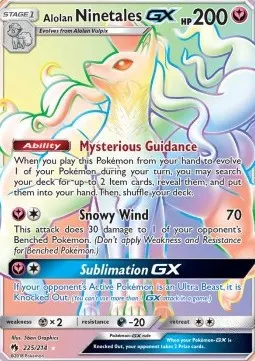 Alolan Ninetales GX