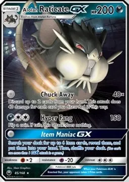 Alolan Raticate GX