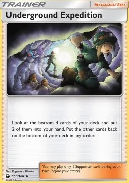 Underground expedition