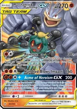 Marshadow & Machamp GX