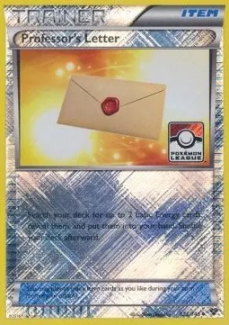 Professor's Letter