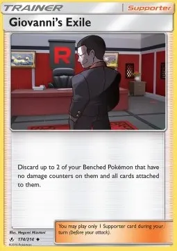 Giovanni's exile