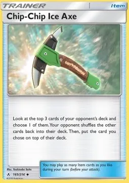 Chip-Chip Ice Axe
