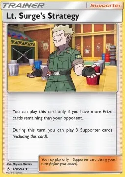 Lt. Surge's Strategy