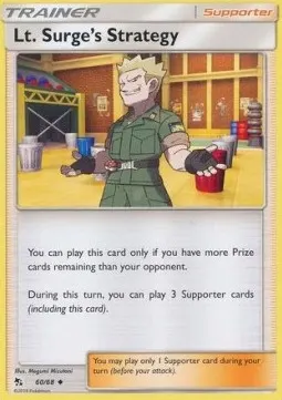 Lt. Surge's Strategy