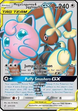 Mega Lopunny & Jigglypuff GX