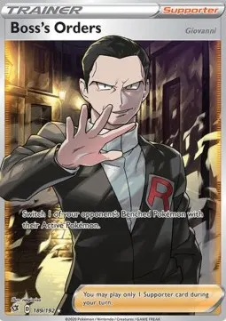 Boss's Orders - Giovanni