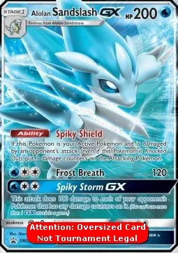 Alolan Sandslash GX